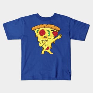 cool dabbing pizza Kids T-Shirt